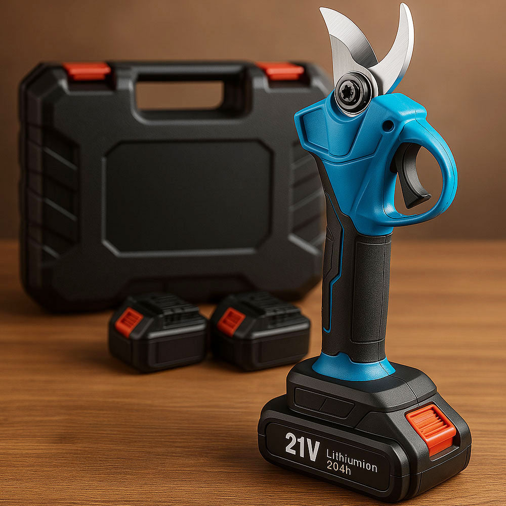 Akumulátorové elektrické nožnice + 2 batérie 21V